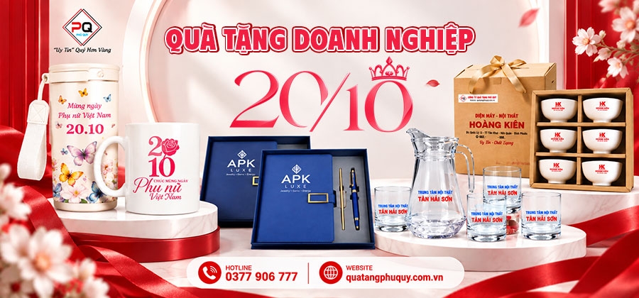 QUÀ TẶNG DOANH NGHIỆP 20/10