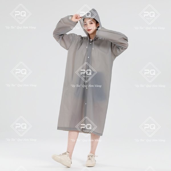 Áo mưa in logo chất liệu EVA