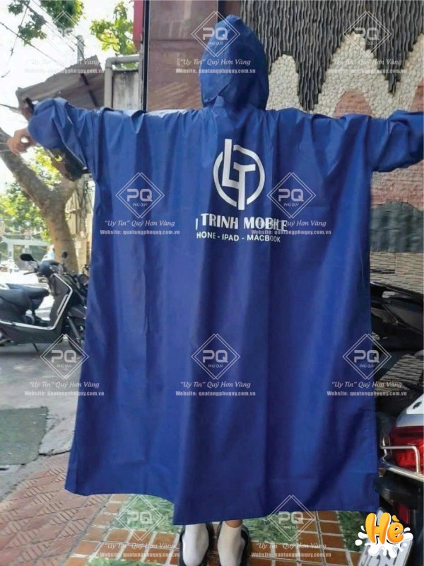Quà Tặng Phú Quý - Đơn vị cung cấp áo mưa in logo chất lượng