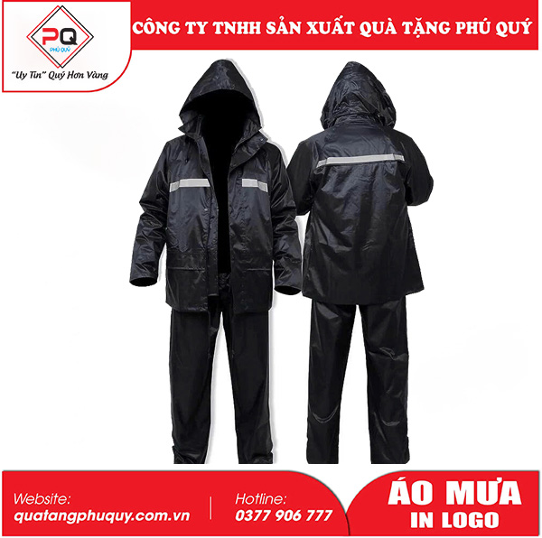 Áo mưa bộ in logo theo yêu cầu Hà Nội