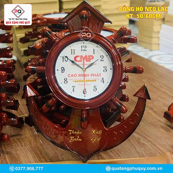 Đồng hồ neo lắc - KT 50x60cm Đồng hồ neo lắc - KT 50x60cm