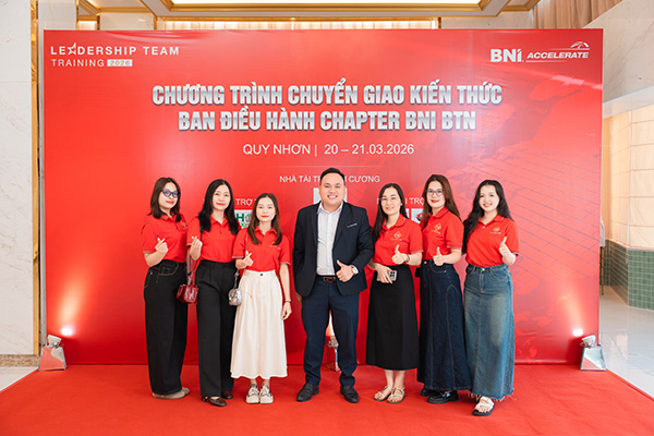 Chương trình chuyển giao kiến thức ban điều hành chapter BNI BTN Chương trình chuyển giao kiến thức ban điều hành chapter BNI BTN
