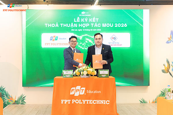 Quà Tặng Phú Quý ký kết thoả thuận hợp tác MOU 2026 cùng FPT Polytechnic Quy Nhơn