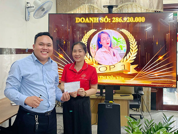 Chúc mừng Lê Thị Kiều Yên - Top 1