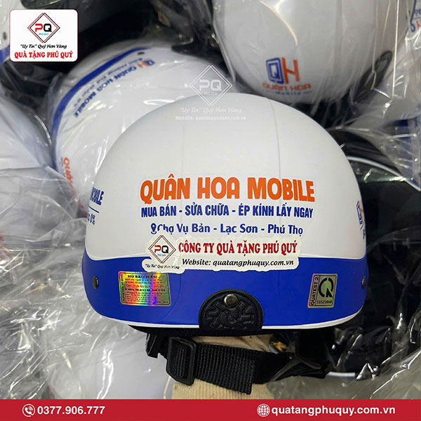 Kinh nghiệm đặt nón bảo hiểm in logo giúp tránh “tiền mất tật mang”