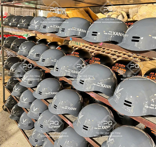 Những lưu ý khi đặt in mũ bảo hiểm Vinfast