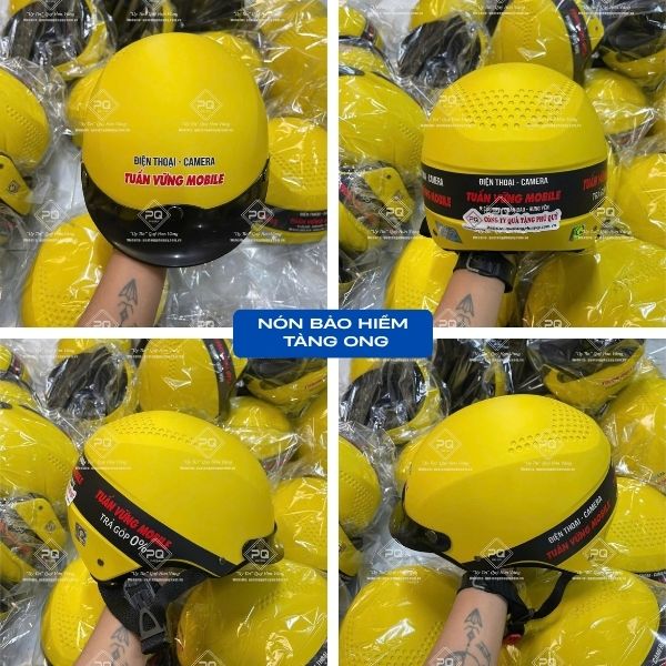 Mẫu 5: Nón bảo hiểm tàng ong