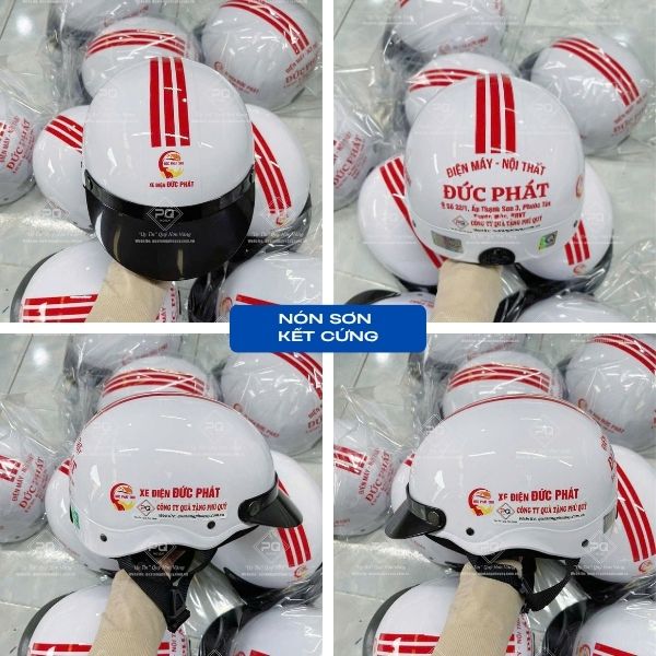 Mẫu 10: Nón sơn kết cứng