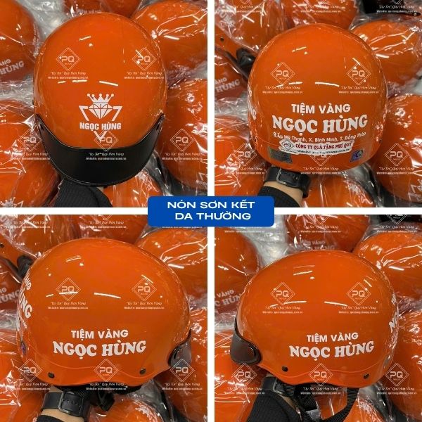 Mẫu 11: Nón sơn kết da thường