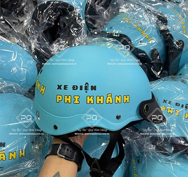 Nón bảo hiểm quảng cáo giá rẻ, hiệu quả lâu dài