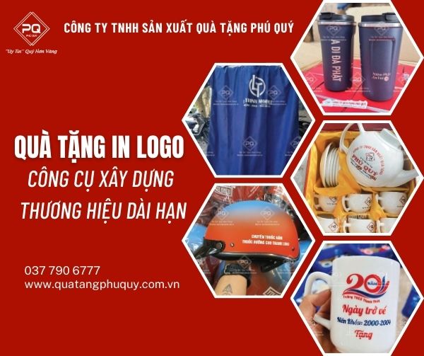 Quà tặng in logo - Công cụ xây dựng thương hiệu dài hạn