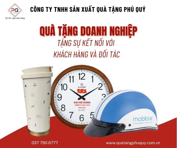 Quà tặng doanh nghiệp giúp tăng gắn kết với khách hàng và đối tác