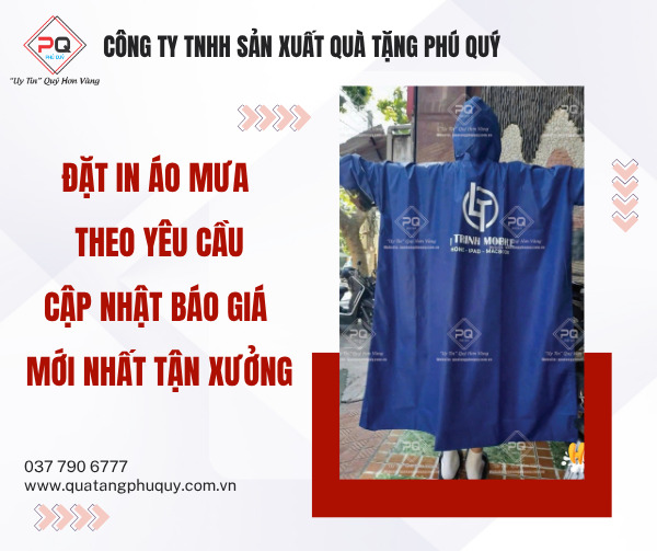 In áo mưa theo yêu cầu