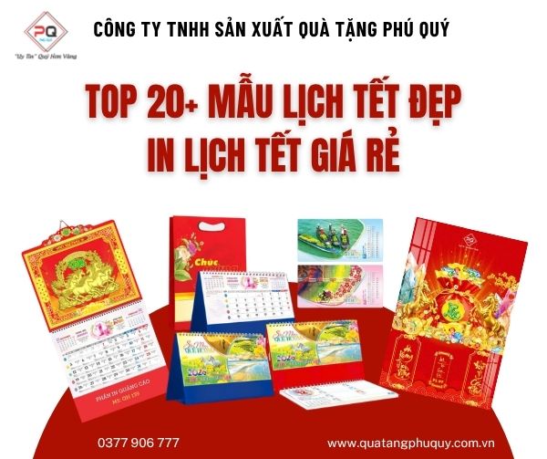 Mẫu lịch tết đẹp