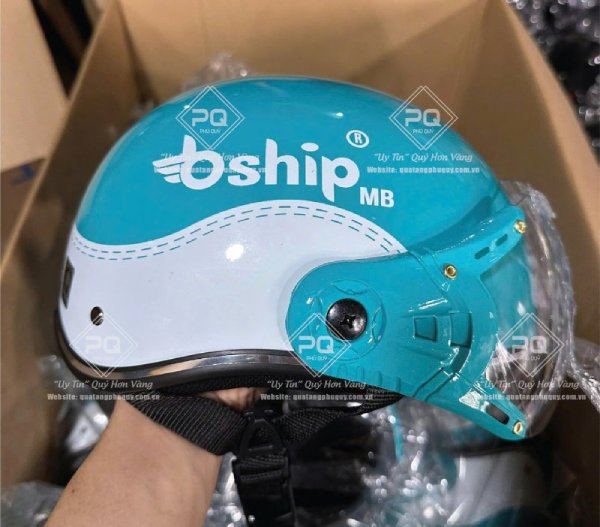 Nón bảo hiểm in logo theo yêu cầu giúp tăng nhận diện thương hiệu