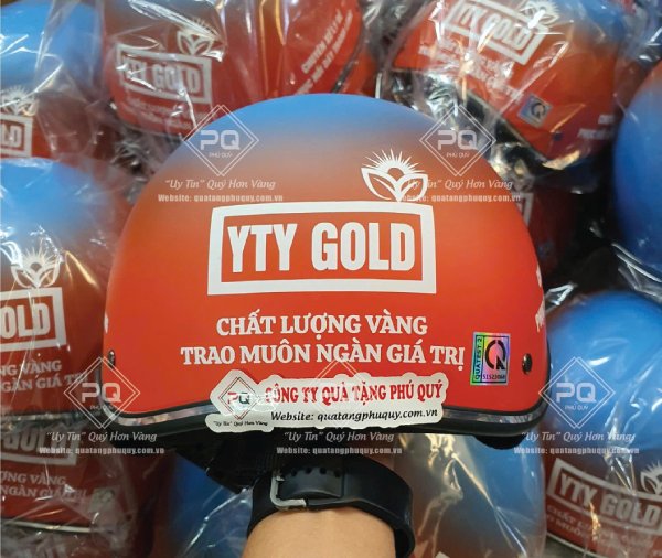 In nón bảo hiểm theo yêu cầu giúp tiết kiệm chi phí quảng cáo