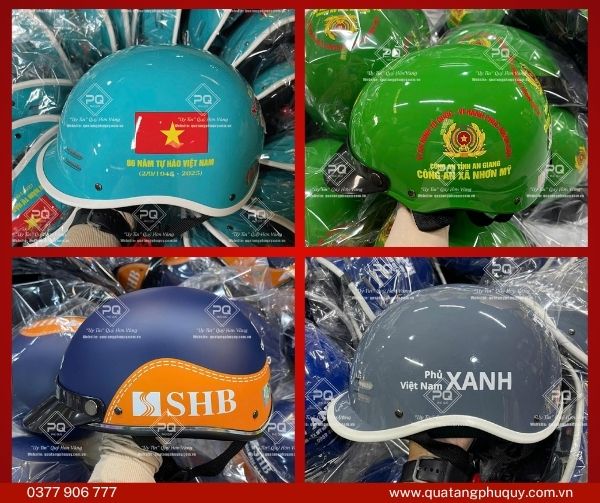 Quà tặng doanh nghiệp 30/4 - Nón bảo hiểm in logo Quà tặng doanh nghiệp 30/4 - Nón bảo hiểm in logo