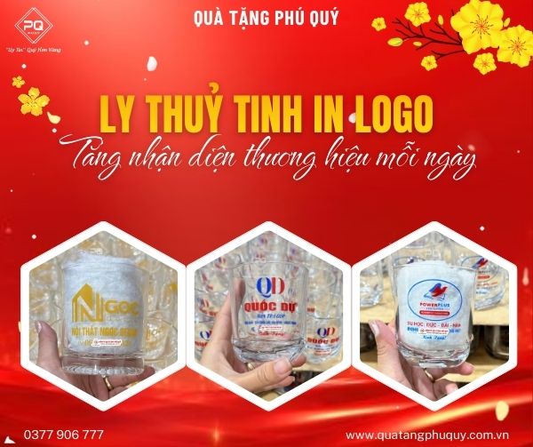 Ly thủy tinh in logo – Tăng nhận diện thương hiệu mỗi ngày Ly thủy tinh in logo – Tăng nhận diện thương hiệu mỗi ngày