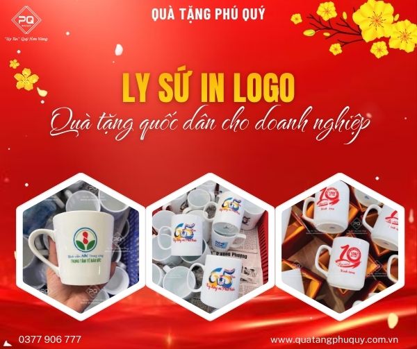 Ly sứ in logo – Quà tặng “quốc dân” của doanh nghiệp Ly sứ in logo – Quà tặng “quốc dân” của doanh nghiệp
