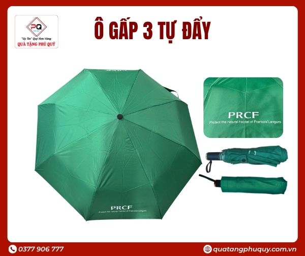 Ô dù gấp 3 tự đẩy Ô dù gấp 3 tự đẩy