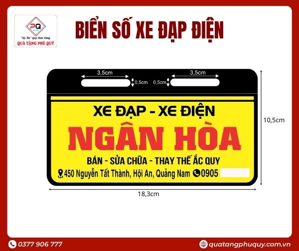 Gắn biển số xe đạp điện giúp việc quản lý dễ dàng hơn Gắn biển số xe đạp điện giúp việc quản lý dễ dàng hơn