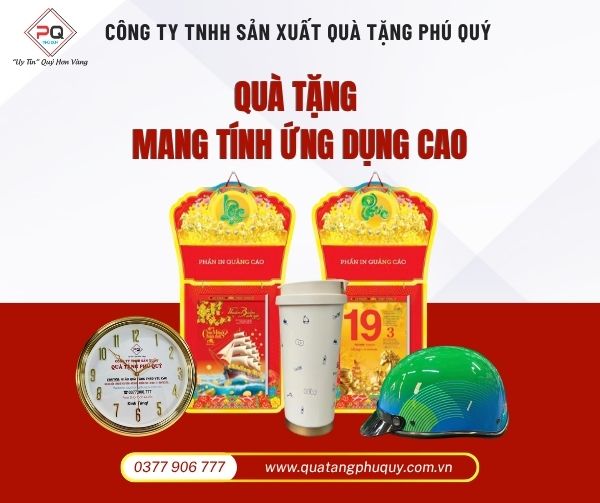 Xu hướng quà tặng thiết thực, có tính ứng dụng cao