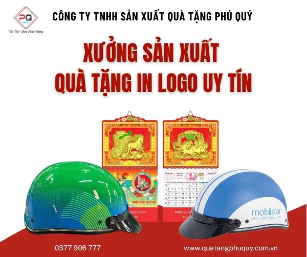 Địa chỉ sản xuất quà tặng doanh nghiệp in logo uy tín