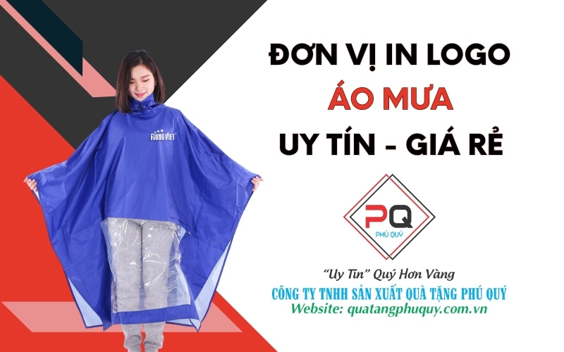 in logo áo mưa uy tín - Qùa Tặng Phú Qúy