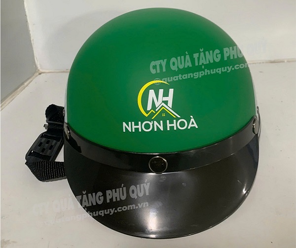 Nón bảo hiểm in logo tại Phú Quý