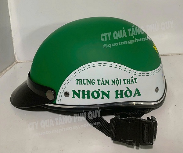 Quà Tặng Phú Quý sản xuất nón bảo hiểm in logo số lượng lớn