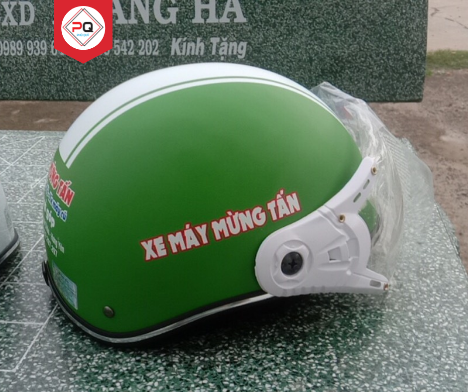 lựa nên chọn nón bảo hiểm in logo