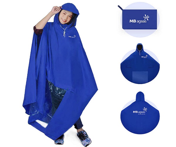 Áo mưa in logo phù hợp làm quà tặng doanh nghiệp