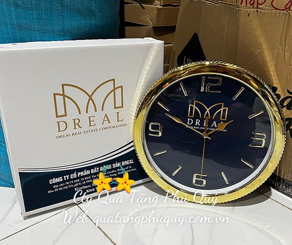 Quà tặng đồng hồ treo tường in logo chất lượng tại Phú Quý