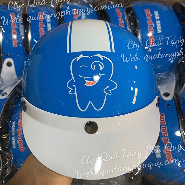 Nón bảo hiểm in logo