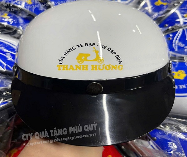 Phú Quý cung cấp nón bảo hiểm in logo chất lượng