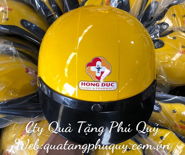 Phú Quý - Cung cấp nón bảo hiểm in logo giá rẻ