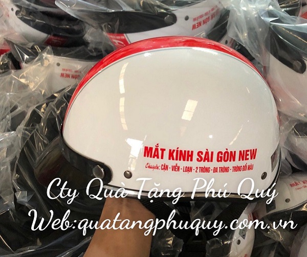 Phú Quý - Chuyên cung cấp nón bảo hiểm in logo giá rẻ nhất Hà Nội